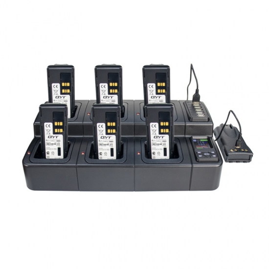 6 way intelligent charger with usb